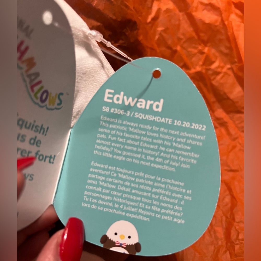 Squishmallow Edward the eagle - Picture 4 of 4